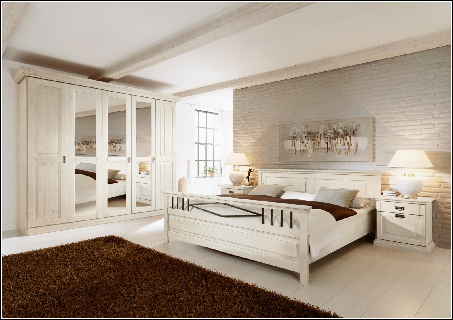 Landhaus Schlafzimmer Weiß Gebraucht