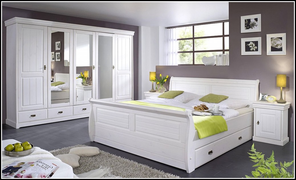 Schlafzimmer Komplett Weiß Holz