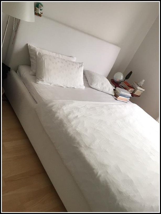 Bett Weiß 140x200 Gebraucht