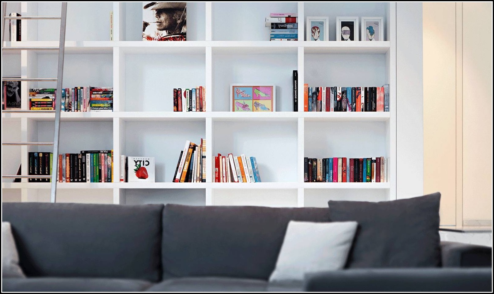 Bücherregal Für Wohnzimmer