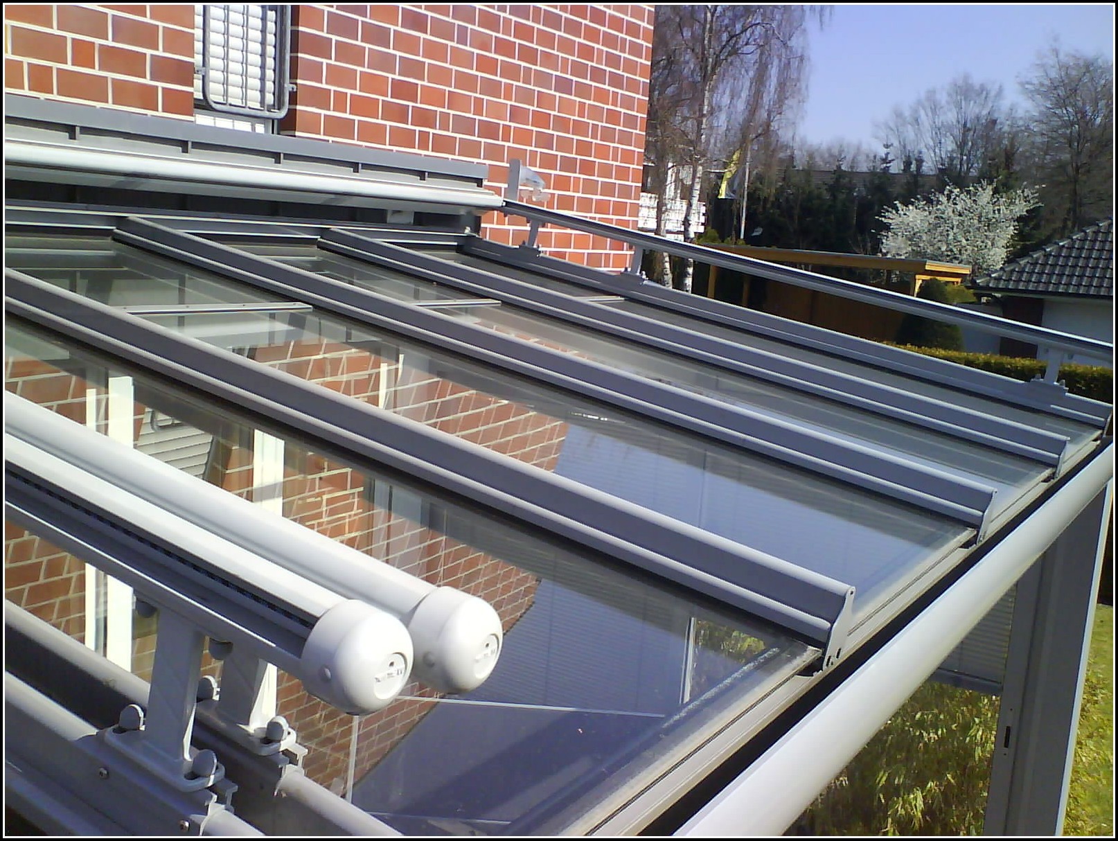 Terrassenüberdachung Sonnenschutzglas