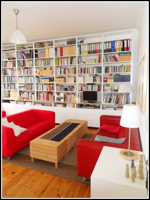 Wohnzimmer Bücherregal System