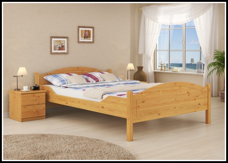 Bett 140x200 Holz