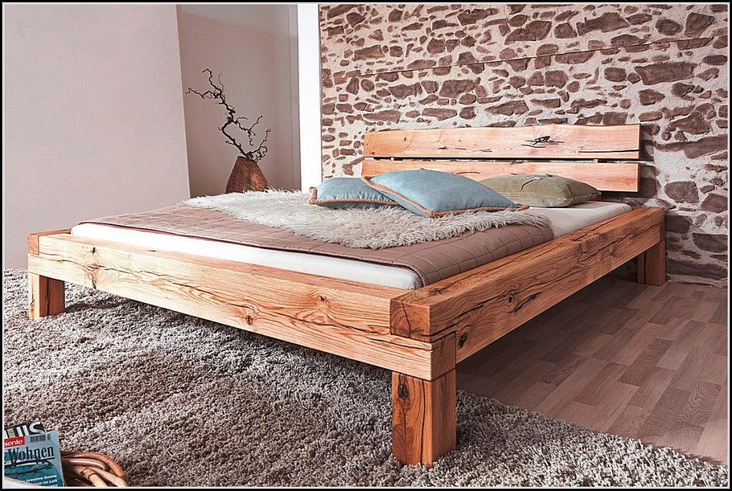 Bett 160x200 Holz Massiv