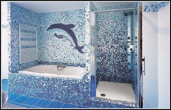 Mosaik Fliesen Badezimmer
