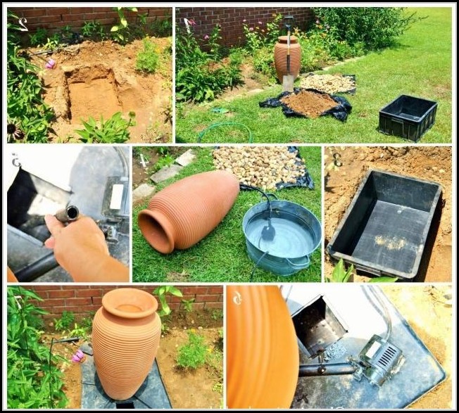 Brunnen Bauen Im Garten