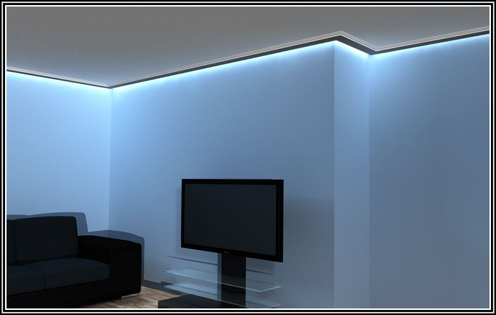 Indirekte Beleuchtung Lichtleiste Wand