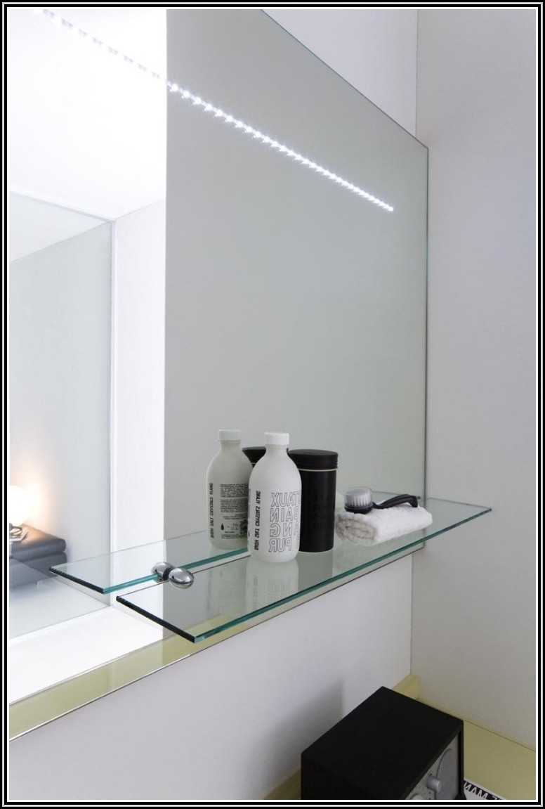 Spiegel Mit Led Beleuchtung Und Intr. Kosmetikspiegel 80x60cm