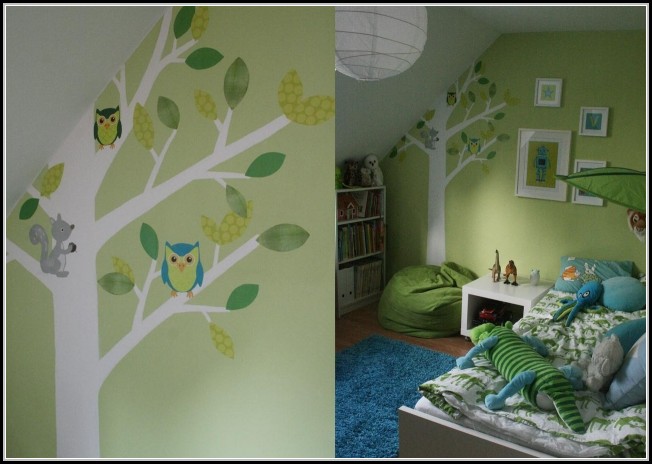 Wandfarben Ideen Kinderzimmer Junge