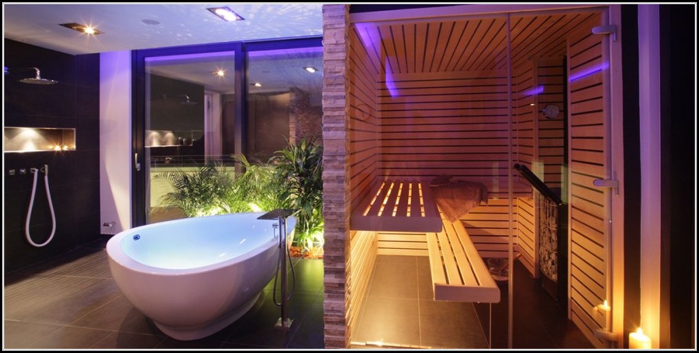 Badezimmer Mit Integrierter Sauna