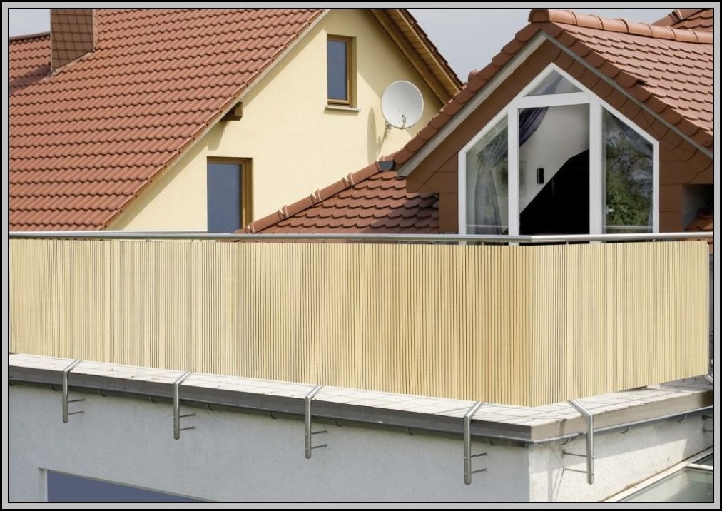 Pvc Sichtschutzmatte Balkon Sichtschutz 160x500
