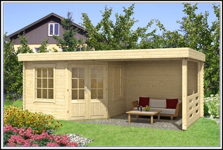 Gartenhaus Mit Veranda Holz