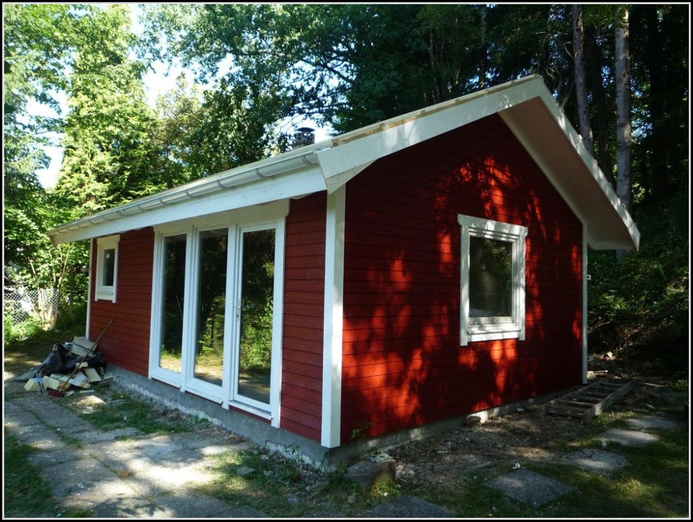 Kleines Gartenhaus Schwedenstil