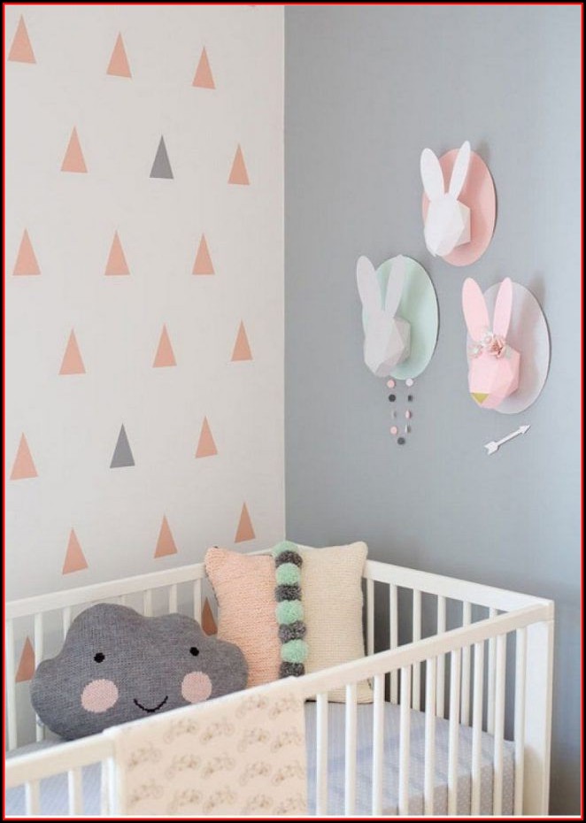 Babyzimmer Ideen Gestaltung Wände Streichen