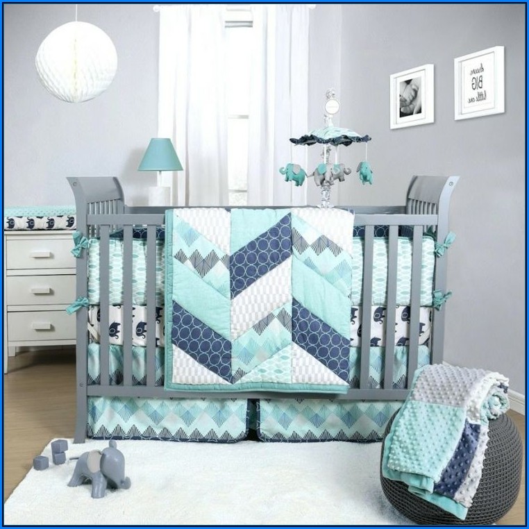 Babyzimmer Blau Weiß