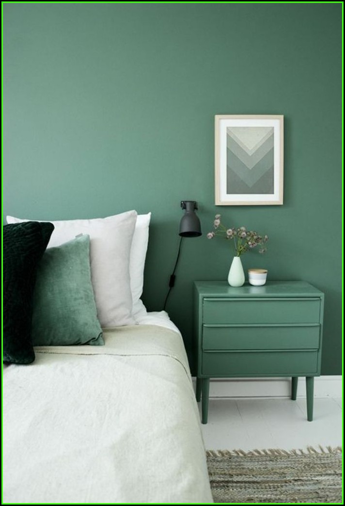 Schlafzimmer Einrichten Ideen Grün