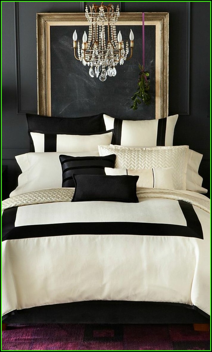Schlafzimmer Ideen Schwarz Weiß