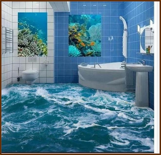 3d Bilder Für Badezimmer