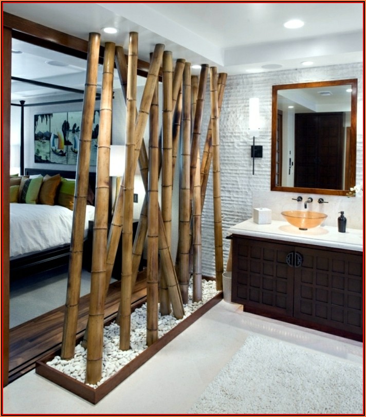 Badezimmer Deko Bambus