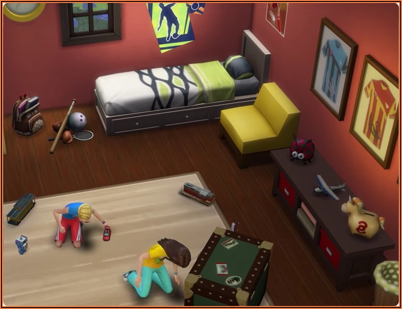 Die Sims 4 Kinderzimmer
