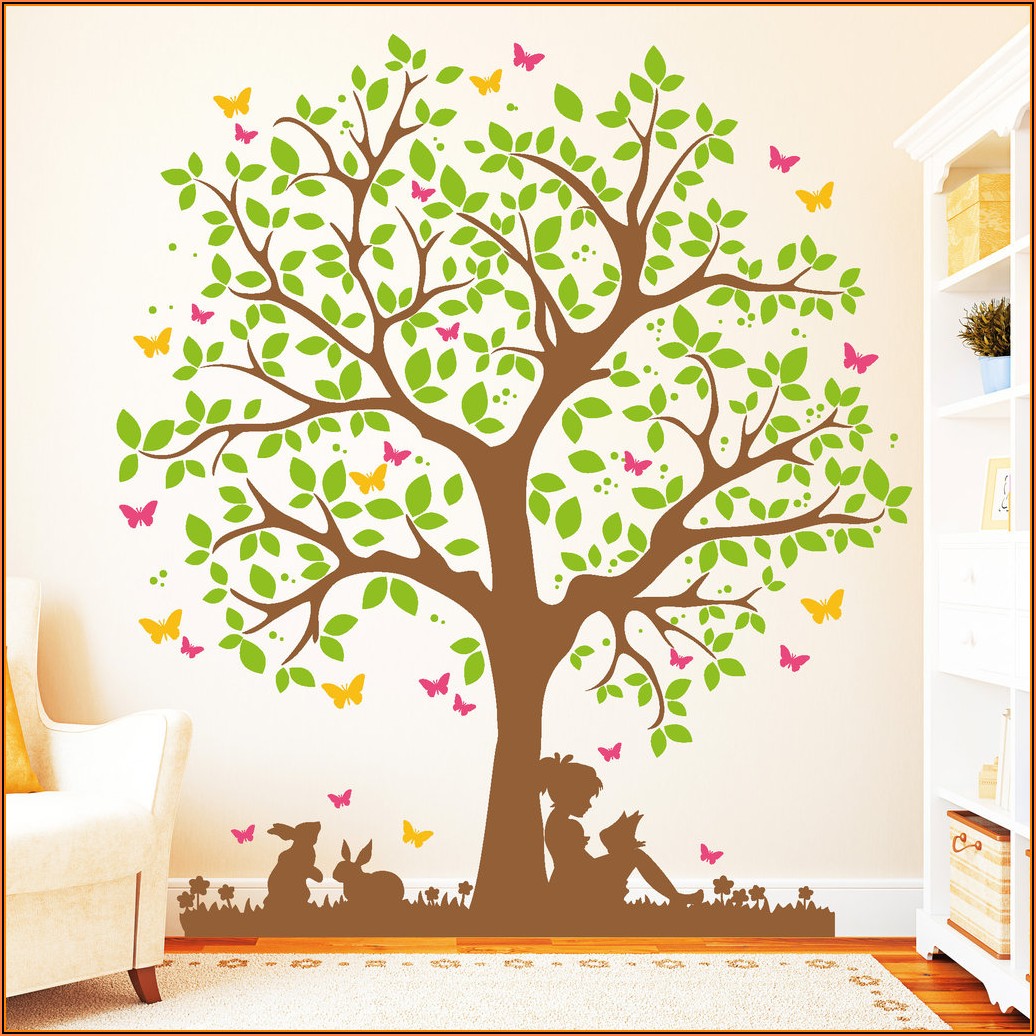 Baum Für Kinderzimmer Malen