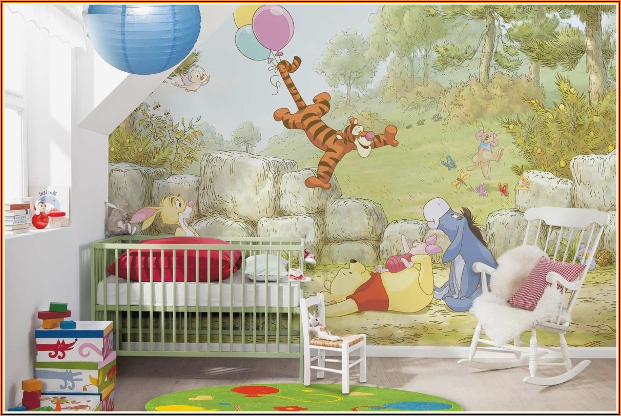Kinderzimmer Vorhänge Winnie Pooh