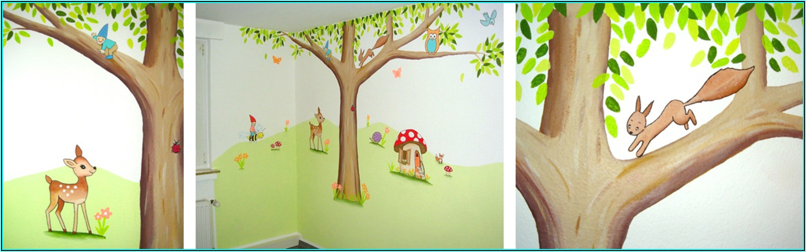 Schablonen Für Wandmalerei Kinderzimmer