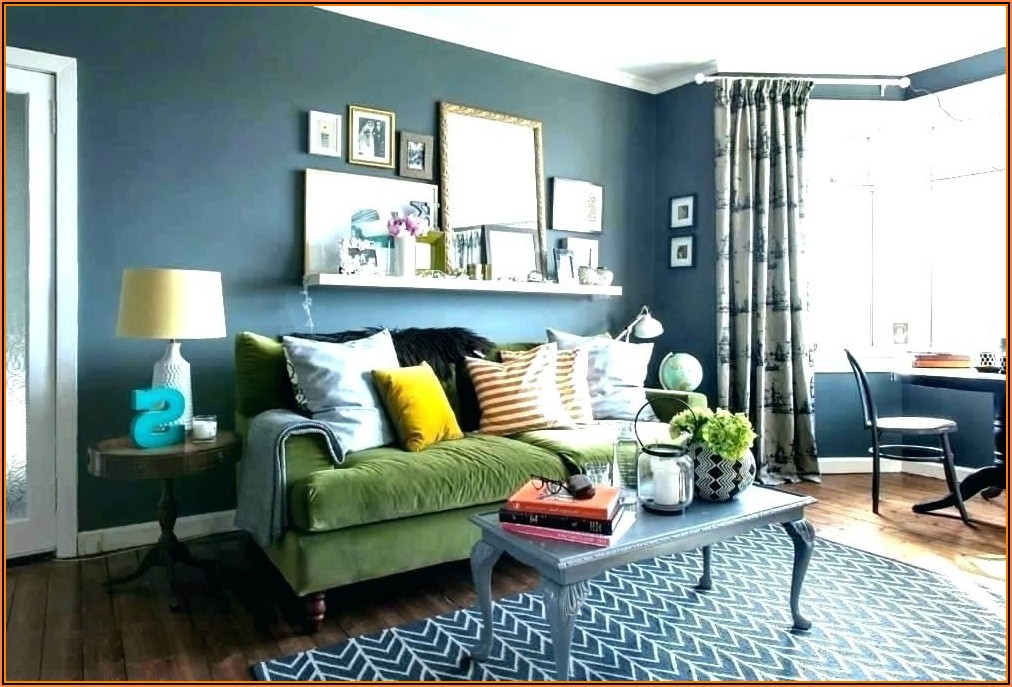 Wohnzimmer Ideen Mit Farbe