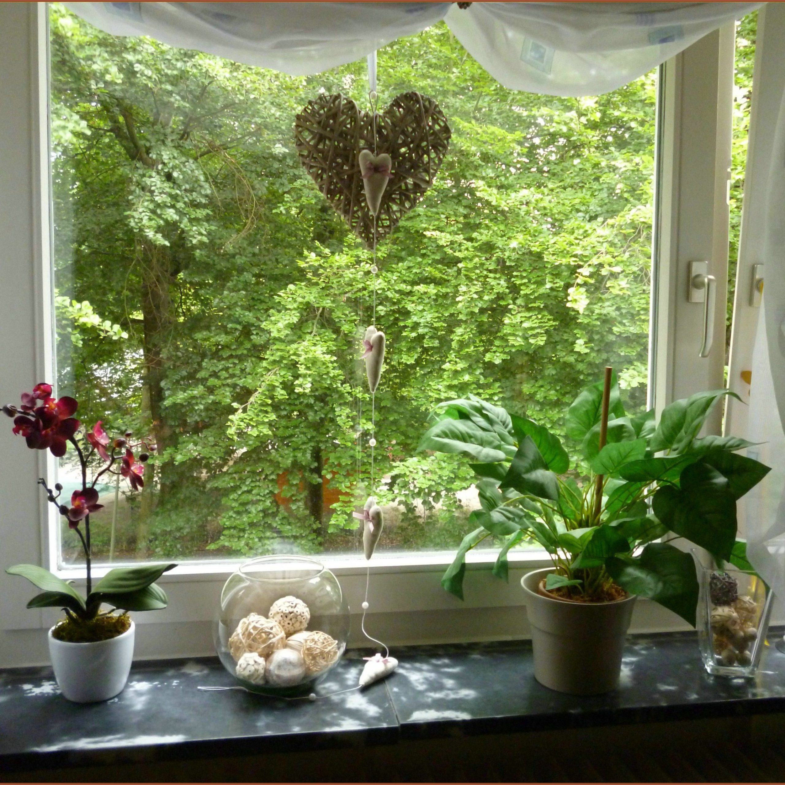 Fenster Deko Wohnzimmer
