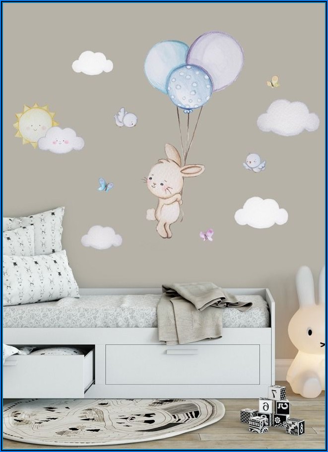 Wandtattoo Babyzimmer Wolken