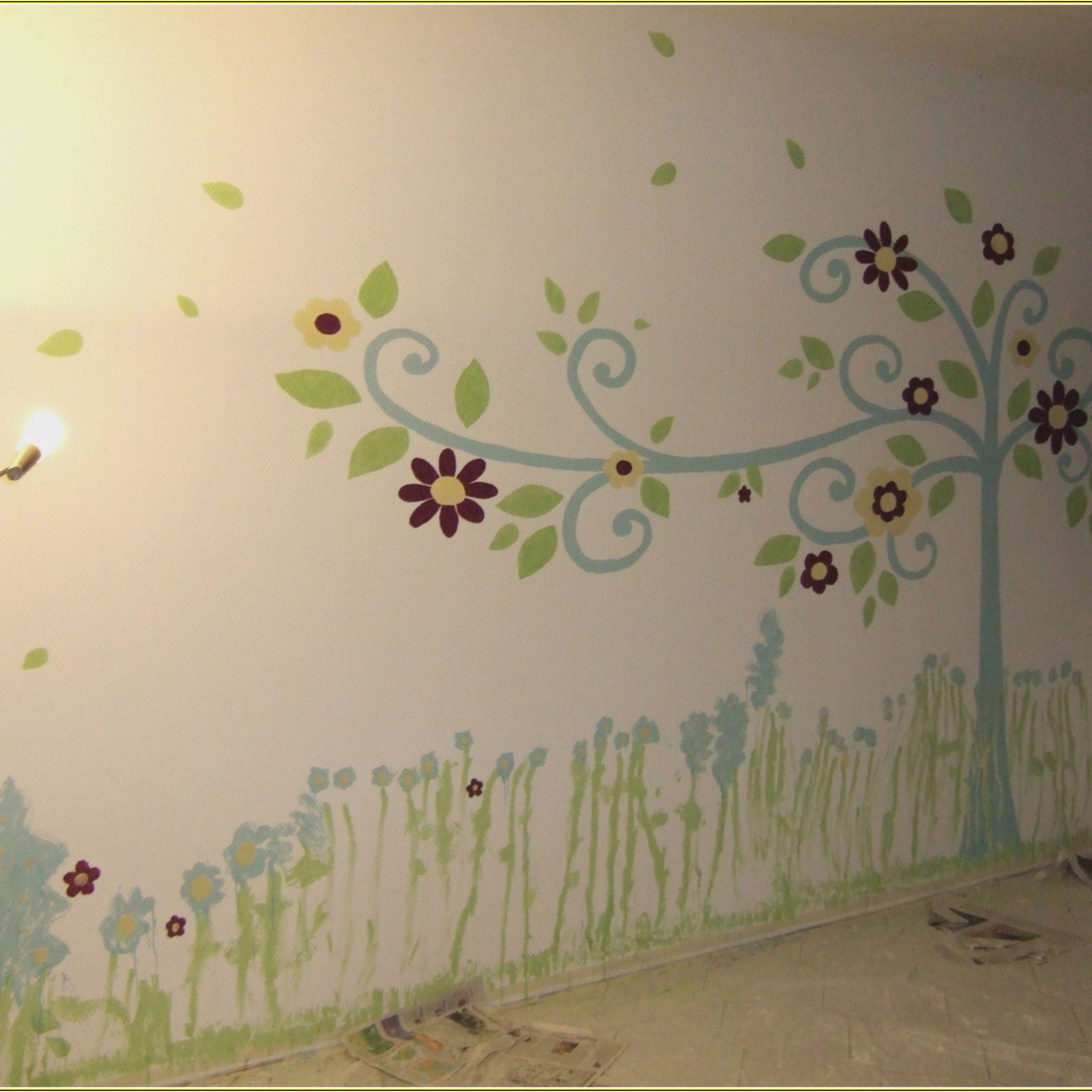 Kinderzimmer Wandbilder Selber Malen