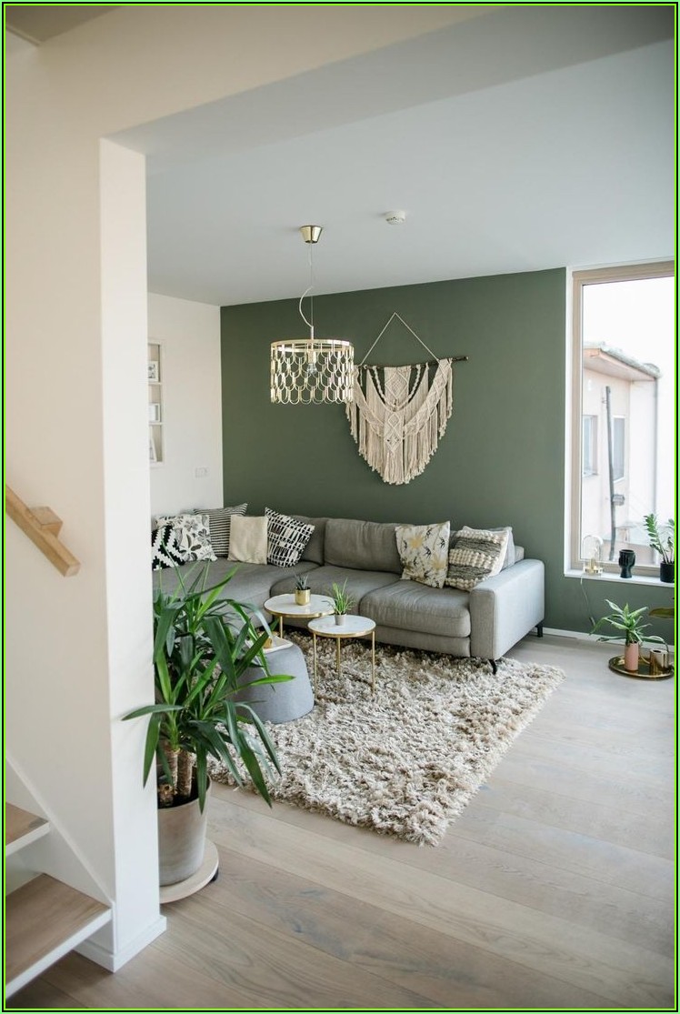 Bild Wohnzimmer Grün