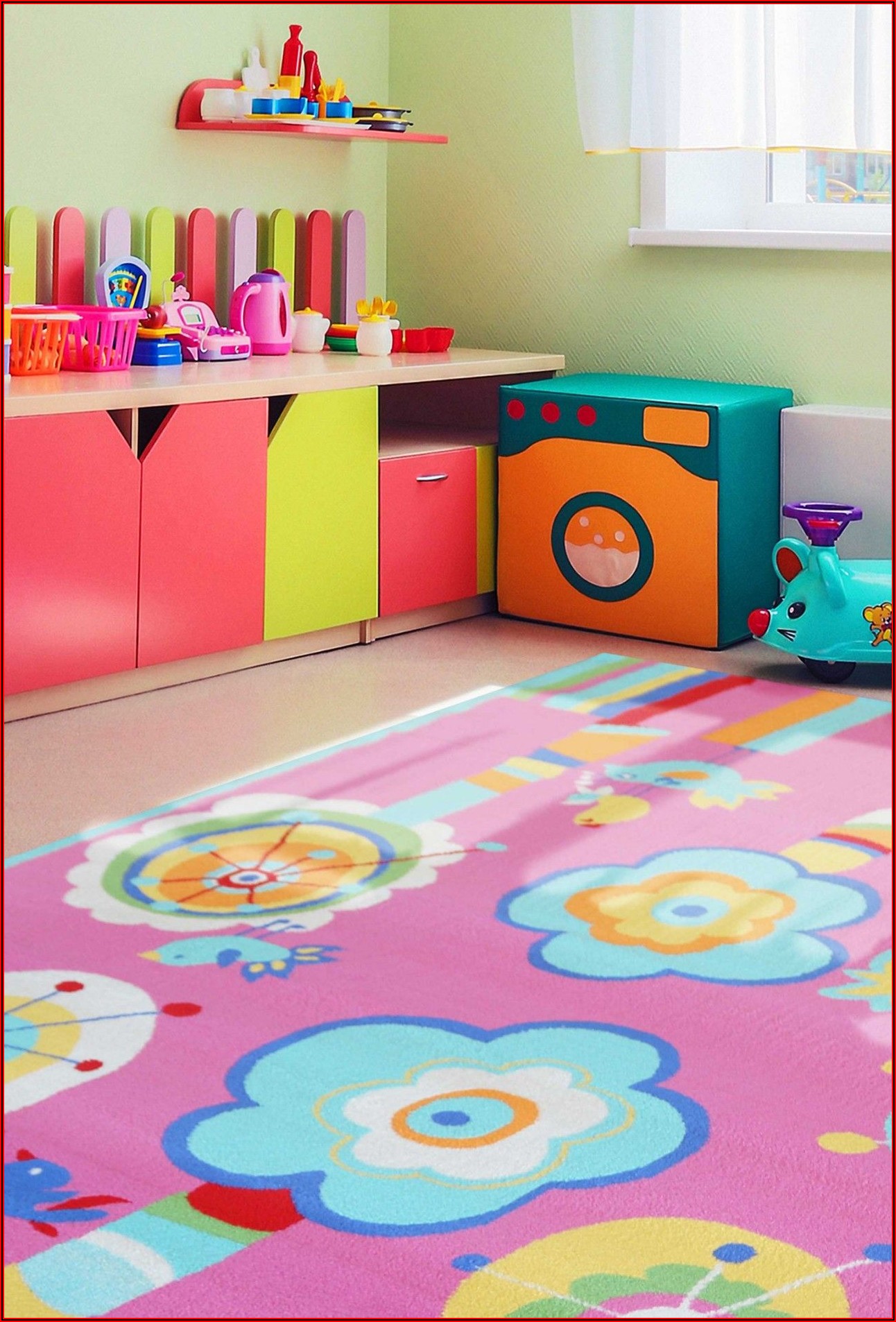 Kinderzimmer Teppich MÃ¤dchen Amazon