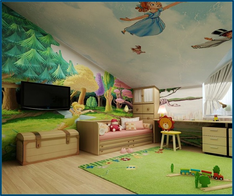 Kinderzimmer Wandbemalung