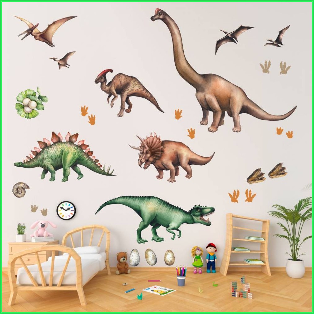 Wandsticker FÃ¼r Kinderzimmer Dinosaurier