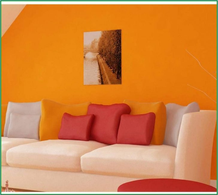 Permalink to Orange Dekoration Wohnzimmer