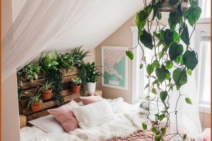 Schlafzimmer Pflanzen Deko